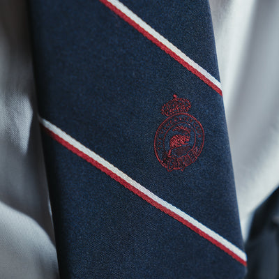 '1893' Beaver Crest Silk Tie